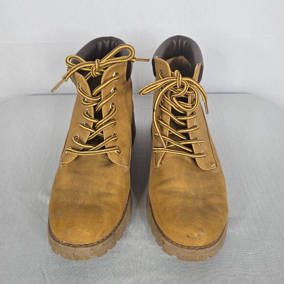 KOHL'S SO Women's Tan Ankle Boot, Size 7 MED - Picture 4 of 13